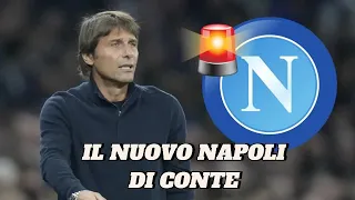 Come Sarebbe il Nuovo Napoli di Conte?!💙⚽#football #napoli #seriea