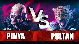 Tekken 8 🔥 PINYA (RAVEN) vs POLTAN (KING) 🔥 High Level Gameplay