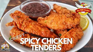 Crispy Fried Spicy Chicken Tenders | But THAT Chicken