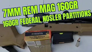 7mm Rem Mag Federal 160gr Nosler Partition