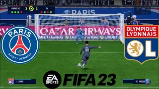 PSG vs LYON [Penalty Shootout] FIFA 23