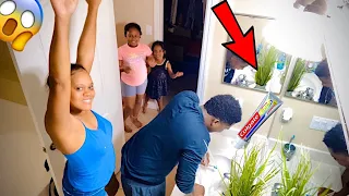 TOOTHPASTE PRANK ON HUSBAND 😱 *Kyra Quinn & Janay Idea*