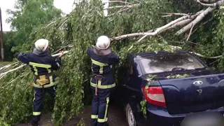 На Вінниччині рятувальники ліквідували наслідки негоди