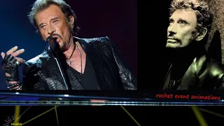 karaoké JOHNNY HALLYDAY - Je serai là ( extrait )