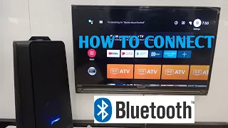 HOW TO CONNECT BLUETOOTH SPEAKER TO ANDROID TV