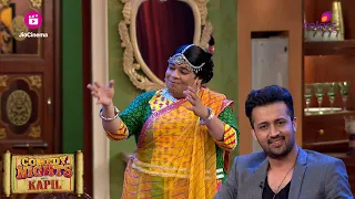 लस्सी ने Atif Aslam से अपने प्यार का इज़हार किया 😍 | Comedy Nights With Kapil