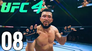 UFC 4 Featherweight Career Mode Walkthrough Part 8 - JAMES CROSS V PEYTON BENJAMIN!