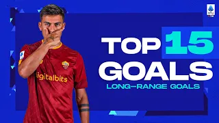 The best 15 long-range goals of the season so far | Top Goals | Serie A 2022/23