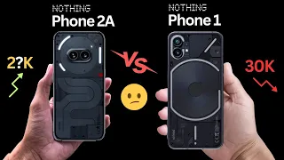 Nothing Phone 2A Vs Nothing Phone 1 - Full Details Comparison | nothing phone 2a price in india