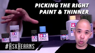 How To Pick The Right Paint & Thinners | TAMIYA | #askHearns