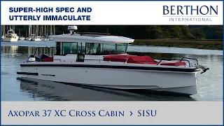 [OFF MARKET] Axopar 37 XC Cross Cabin (SISU), with Hugh Rayner - Yacht for Sale - Berthon Int.