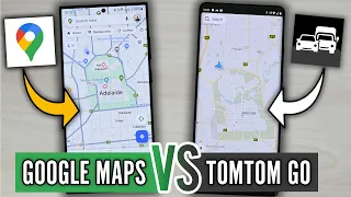 Google Maps vs TomTom GO - The Best Navigation App of 2024