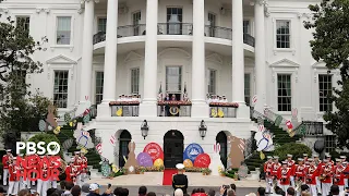 WATCH LIVE: Biden and First Lady Jill Biden host the 2023 White House Easter Egg Roll