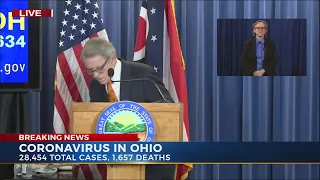 State of Ohio Governor DeWine coronavirus reopening Ohio full press conference 5/18/2020.