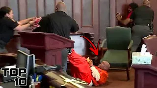 Top 10 Insane Courtroom Freakouts That Were Unexpected