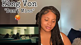 Oh Shii🔥 KING VON “DONT MISS” Official Music Video Reaction 🙃