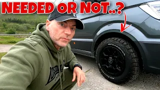 Should You Put OFF ROAD TYRES On Your Campervan..!?