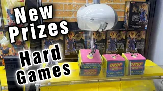 NEW PRIZES IN HARD TO WIN CRANE GAMES!!!