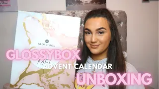 GLOSSYBOX ADVENT CALENDAR 2021 UNBOXING + DISCOUNT CODE | CAITLIN SINNETT