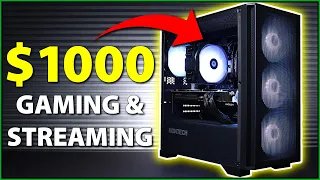 The BEST $1000 Gaming and Streaming PC Build Guide!