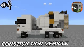 Tutorial membuat CEMENT MIXER TRUCK / TRUK MOLEN di Minecraft Craftsman | Construction Vehicle