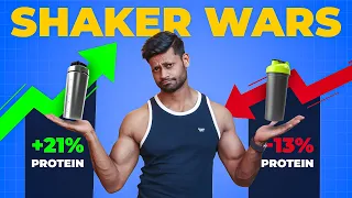 PLASTIC SHAKER VS METAL SHAKER || ARE YOU BUYING THE RIGHT PROTEIN SHAKER BOTTLE ?? #health #fitness