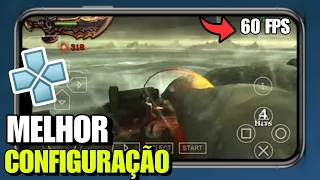 MELHOR CONFIGURAÇÃO PPSSPP PARA TODOS OS APARELHOS - 30 FPS A 60 FPS - EMULADOR DE PSP PARA ANDROID