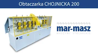 Obtaczarka CHOJNICKA 200 - Mar-Masz | Woodworking Machines