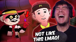 FOUND OUT HOW MCDONALDS MAKES THEIR SPECIAL SAUCE AND I HATE IT HERE | Reacting To Scary Animations