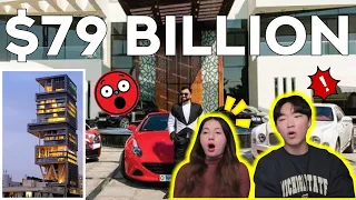 Shocked by Reacting To 【What It’s Like To Be A Billionaire In India】 | Korean & Turkish Couple