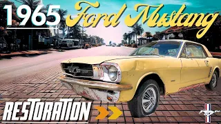 1965 FORD MUSTANG RESTORATION | Restoring The Fender And Front End | Part 9