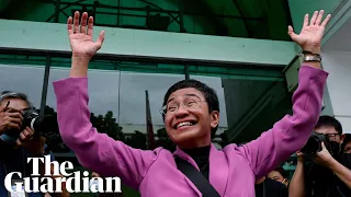 ‘Today, truth wins’: An emotional Maria Ressa cleared of tax evasion in the Philippines