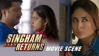 Singham Returns Movie Scene: Kareena Kapoor Khan's Fiery Jealousy Takes Center Stage