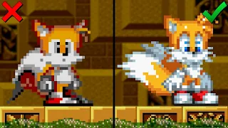 Modern Tails In Sonic 1