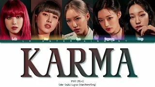 PIXY (픽시) 'KARMA' Color Coded Lyrics | lk ent