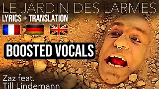 Till Lindemann singing in French and German | BOOSTED VOCALS | with@ZazOfficial