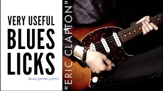 Eric Clapton | 17 Blues licks from “Old Love” (Live 1999) Guitar Solo - Part.1