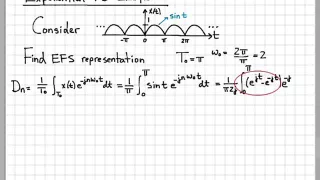 Exponential Fourier Series Example #3