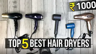 best hair dryers in india 2024⚡Top 5 best hair dryers under 1000 | best hair dryer for men & women 🔥