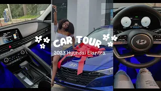 Buying My New 2023 Hyundai Elantra || Car Tour!💙😍