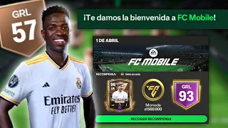 ¡REINICIO MI CUENTA! 1 HORA JUGANDO FC MOBILE DESDE CERO 🎁😳