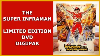 THE SUPER INFRAMAN - LIMITED DVD DIGIPAK UNBOXING - INVASION AUS DEM INNERN DER ERDE