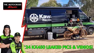 Kawasaki RACING 2024 KX450 in MXGP?! LEAKED VIDEO & PICS!