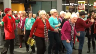 Lifemark Flash Mob: The World's Oldest Flash Mob