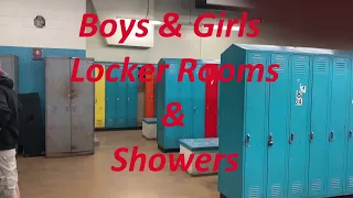 BOY'S & GIRLS LOCKER ROOMS - ATTLEBORO HIGH SCHOOL