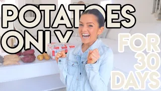 POTATO DIET: EVERYTHING I AM EATING & SUPPLEMENTS