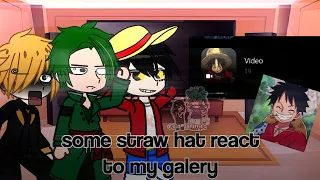 some strawhat (one piece) react to my saved videos at gallery {🇮🇩🇬🇧🇩🇪} ~