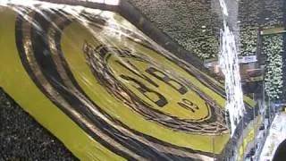 Jahrhundert-Choreo (Jubiläumsspiel BVB-Freiburg, 19.12.09)