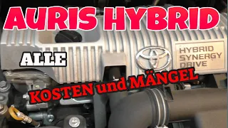 Was ist er noch WERT? - Kosten und Reparaturen für 100000 KM - Auris Hybrid fahren