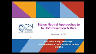 Employing Status-Neutral Approaches to EHE: Part 1- Status-Neutral Approaches 101